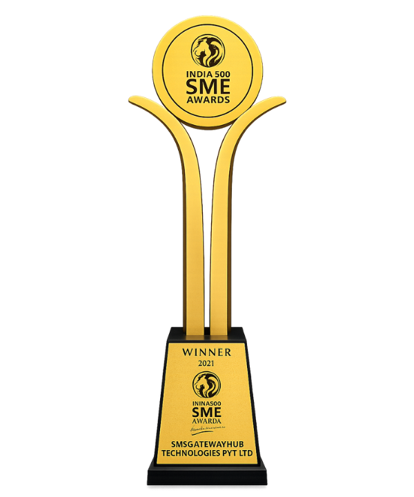 Best SMS Gateway Provider - NASSCOM 2023