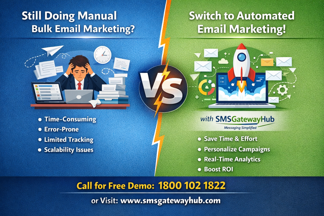 Still Doing Manual Bulk Email Marketing?