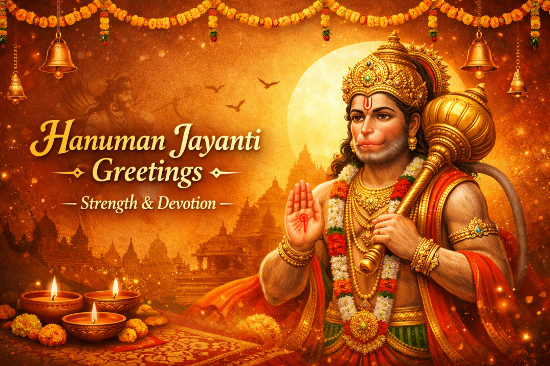 hanuman jayanti wishes to send in bulk sms and whatsapp message