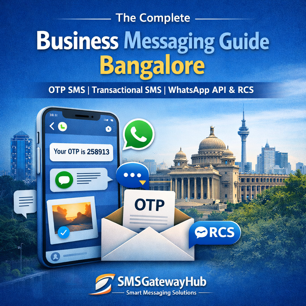 OTP Transactional Whatsapp RCS Messaging Bangalore