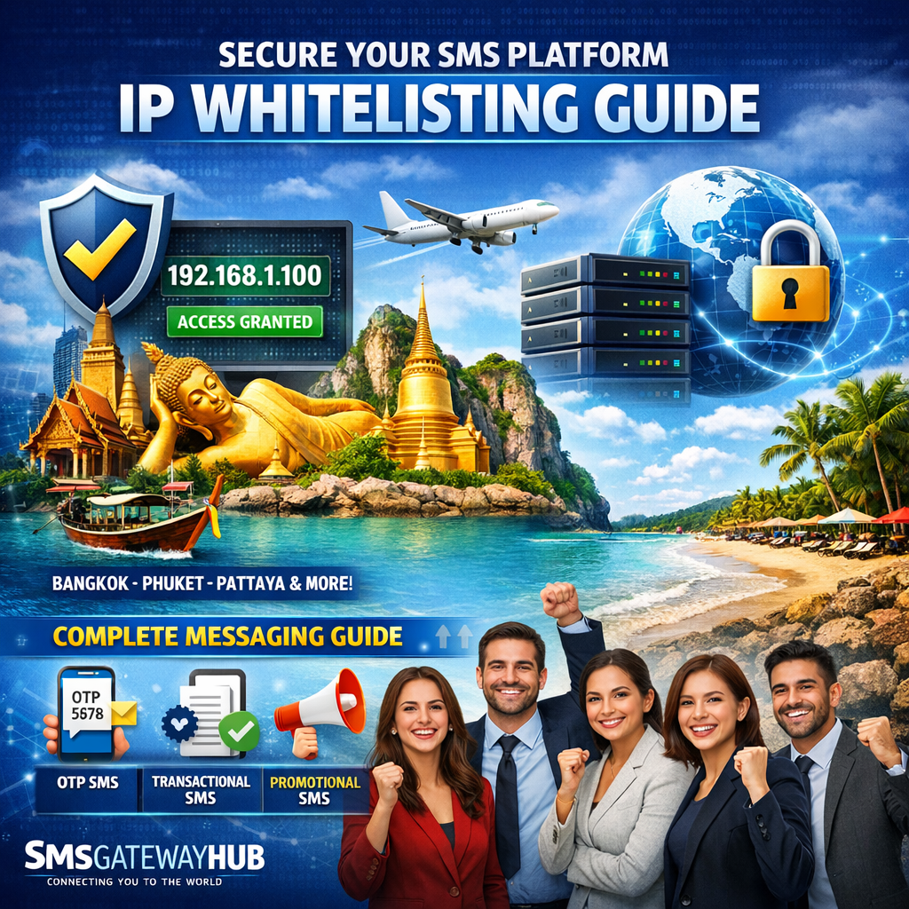 How to enable IP Whitelisting SMS api panel