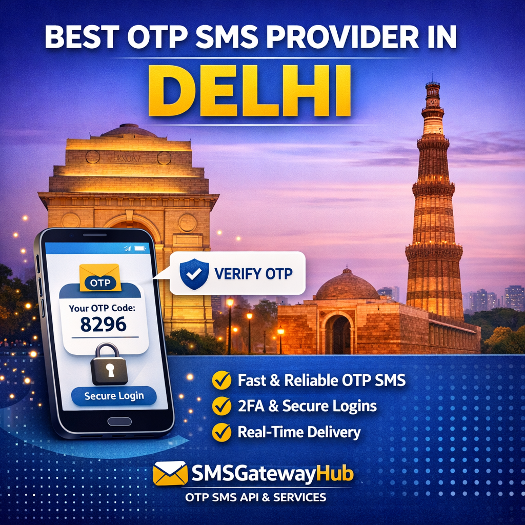 OTP sms Services provider api in Delhi