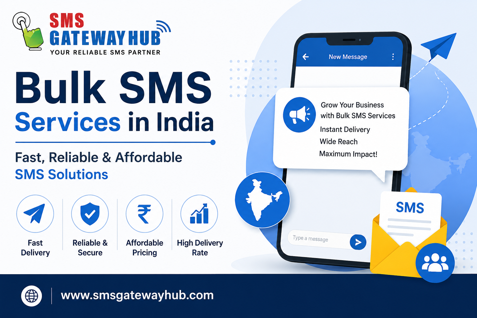 Bulk sms Services India