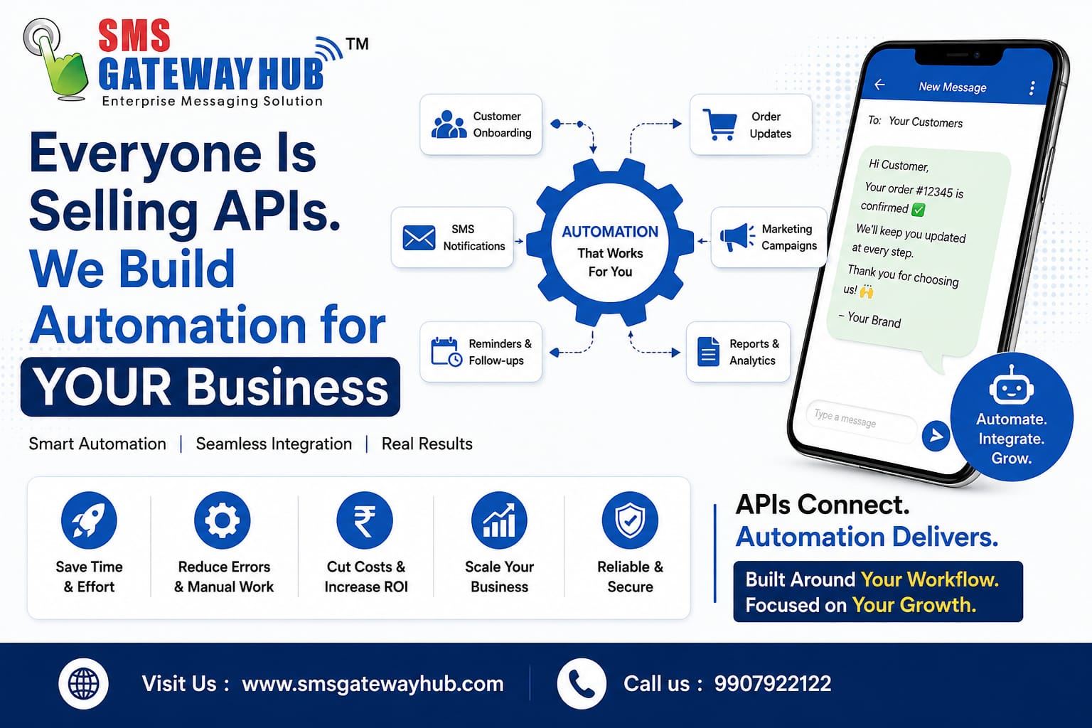 Whatsapp Business Automation sms, rcs, ivr, missed-call and tollfree