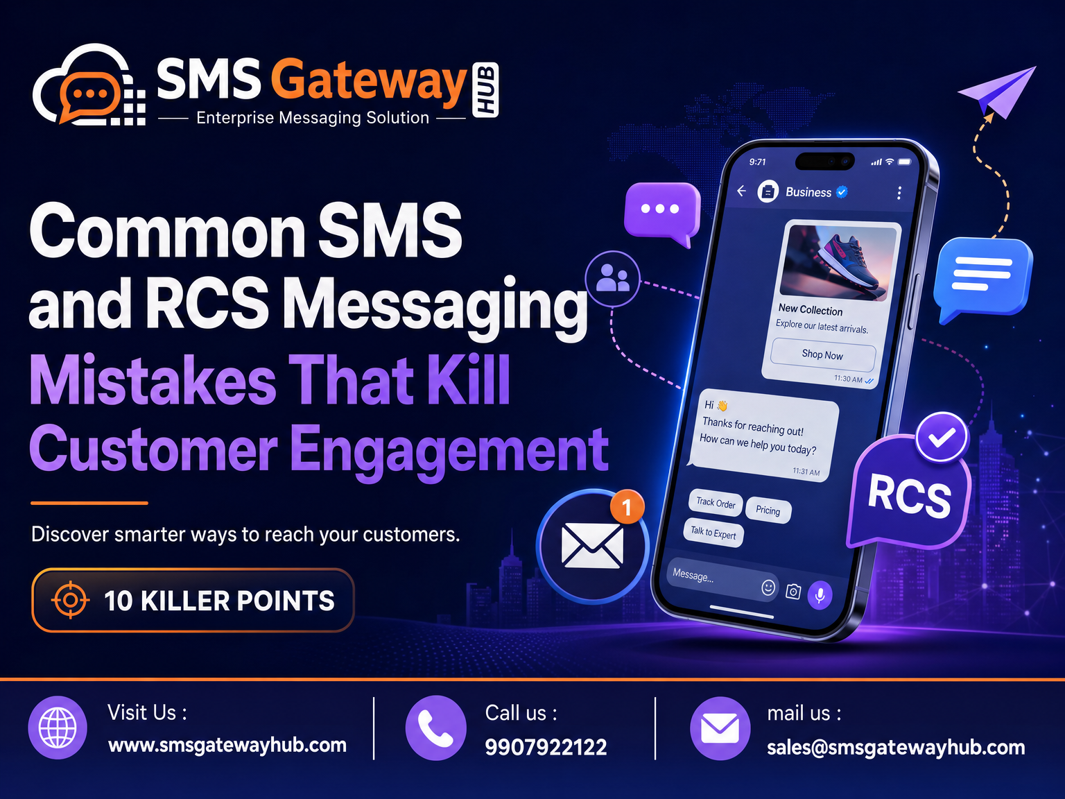 Common SMS & RCS Messaging Mistakes That Kill Customer Engagement (And How to Fix Them)