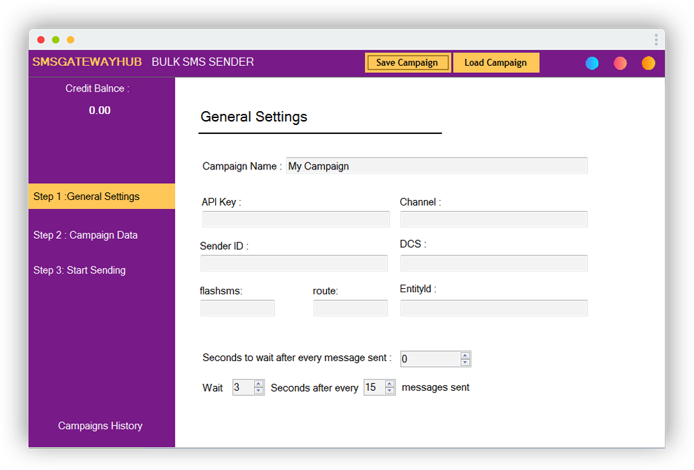 Desktop Bulk SMS Application