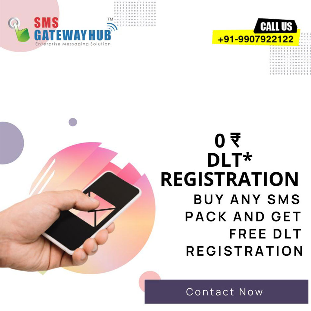 Free DLT Registration SMSGATEWAYHUB