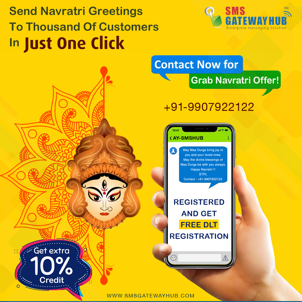 Navratri Bulk SMS Offer