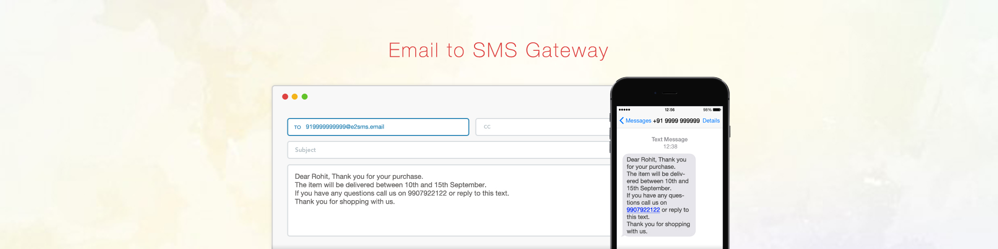 Email to SMS Gateways